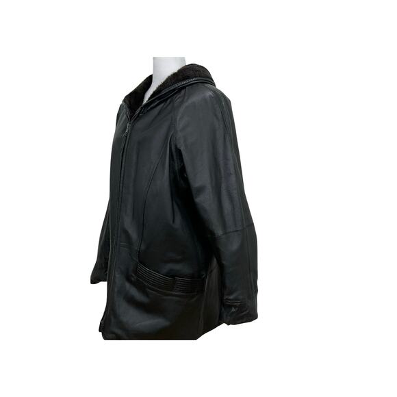 Vintage Gantos Reversible Jacket – Leather & Faux Fur - Picture 8 of 11